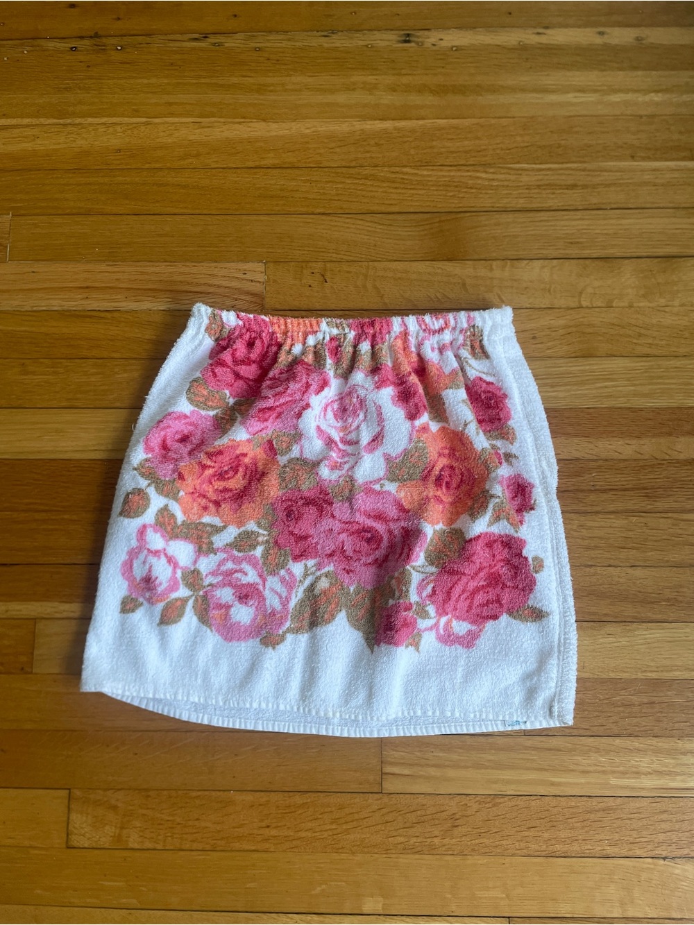 Handmade Vintage Towel Skirt